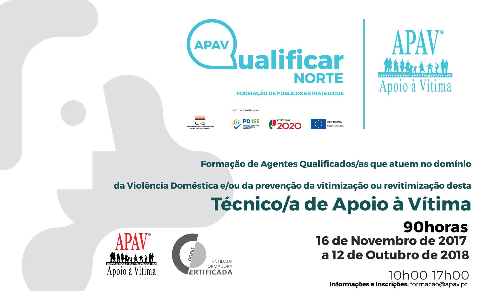 Formação APAV promove curso de Técnico/a de Apoio à Vítima | Porto – APAV
