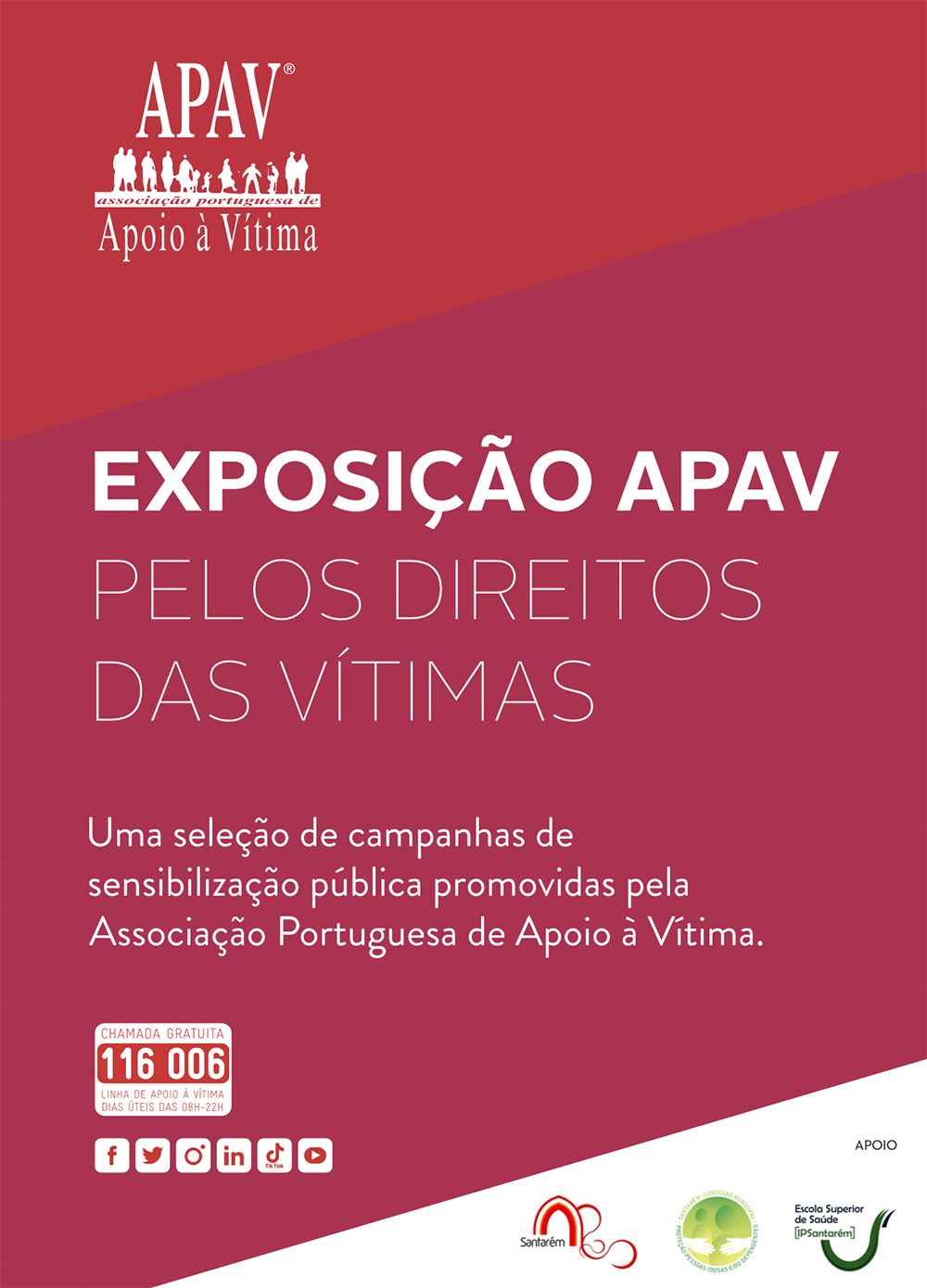 Exposição APAV | Pelos direitos das vítimas | Santarém – APAV
